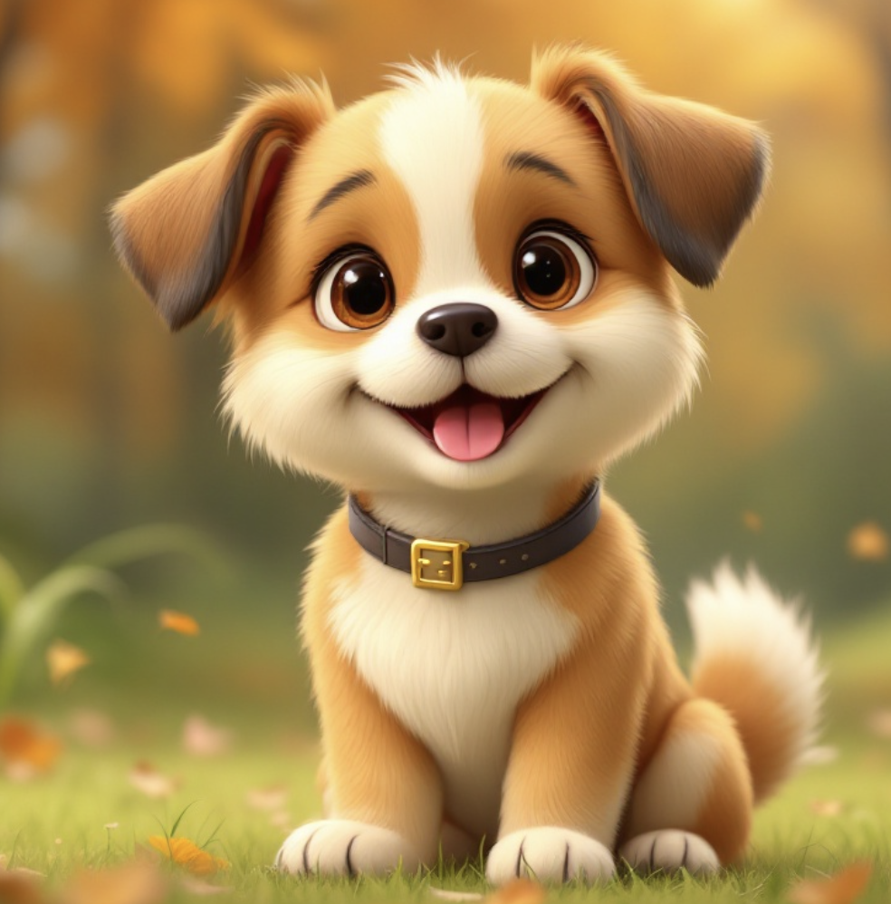 Golden Sunshine Puppy